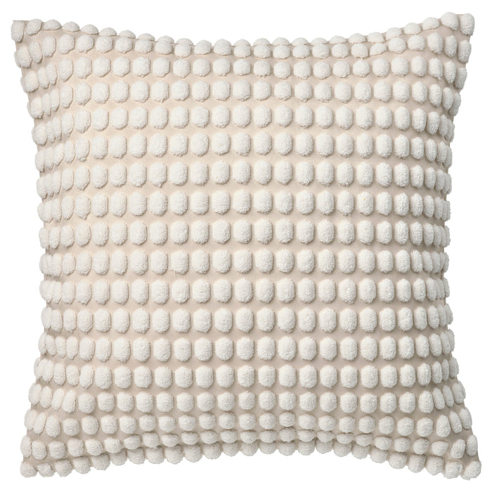 SVARTPOPPEL Cushion cover, off-white, 50x50 cm, 30543005