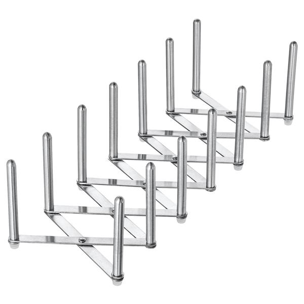 VARIERA Pot lid organiser, stainless steel, 40164075