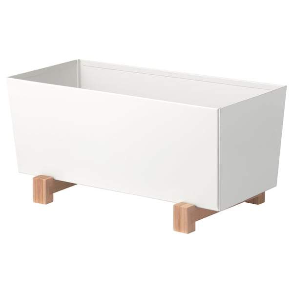 BITTERGURKA Plant pot, white 32x15 cm, 40289495