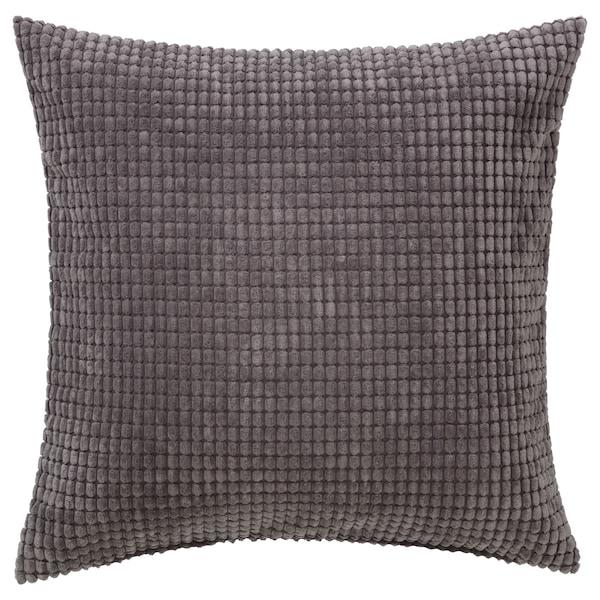 GULLKLOCKA Cushion cover, grey 50x50 cm, 40291752