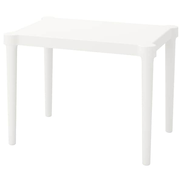 UTTER Children's table, in/outdoor/white, 40357738