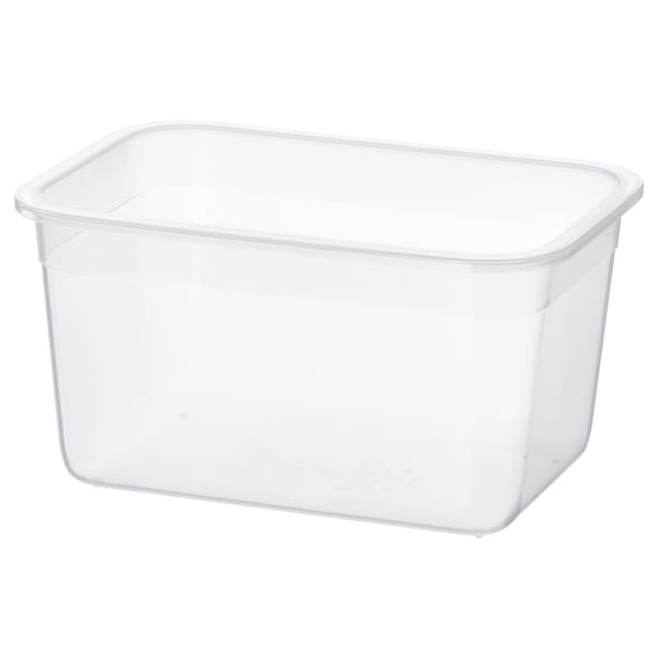 IKEA 365+ Food container, rectangular/plastic 2.0 l, 40359153