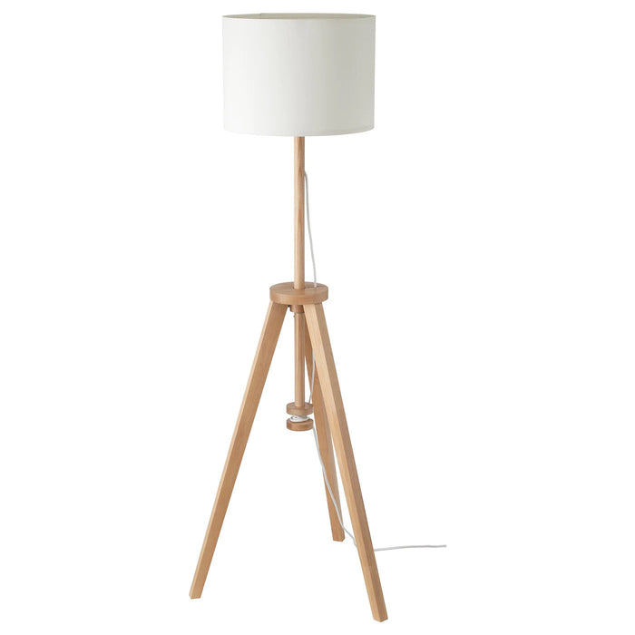 LAUTERS floor lamp, ash/white, 40405046