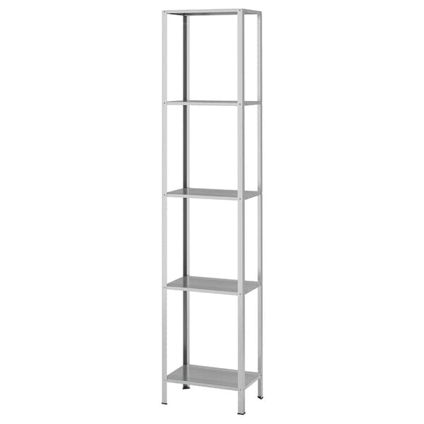 HYLLIS Shelving unit, in/outdoor 40x27x183 cm, 40488503