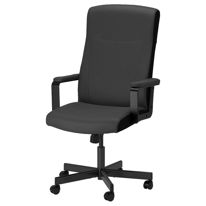 MILLBERGET Swivel chair, Murum black, 40489395