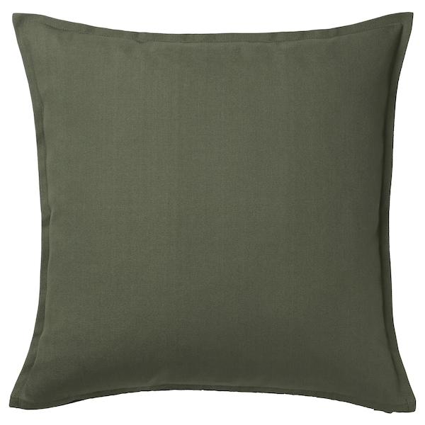 GURLI Cushion cover, deep green 50x50 cm, 40489588