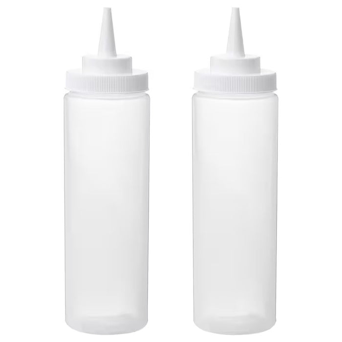 GRILLTIDER Squeeze bottle, plastic/transparent, 330 ml, 40444608