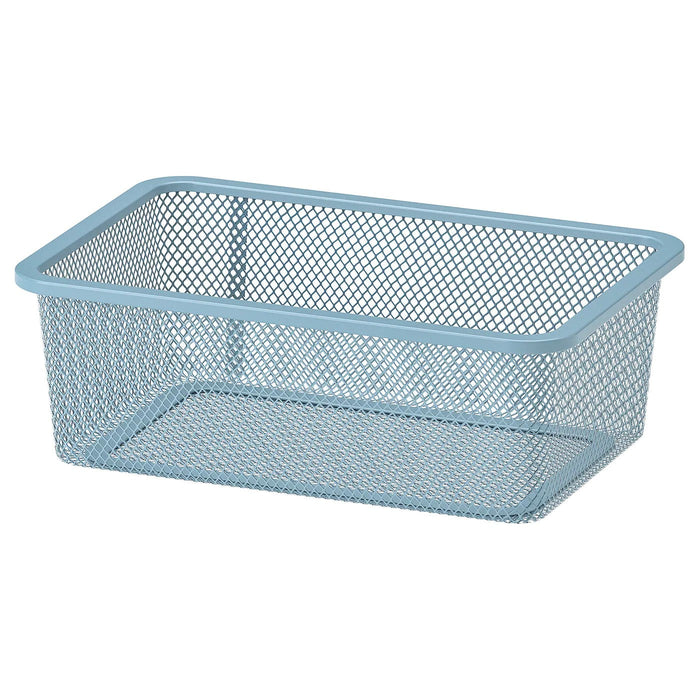 TROFAST Mesh storage box, grey-blue, 20x30x10 cm, 40530069