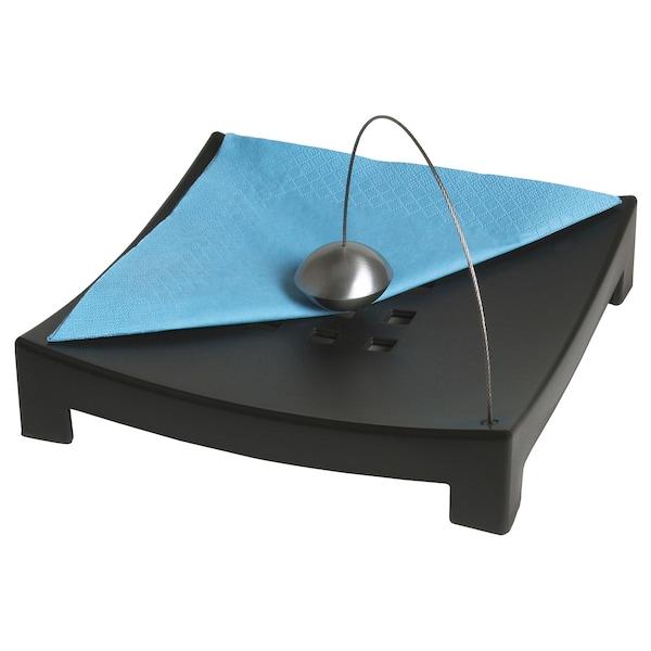 KNYCK Napkin holder, black, 50157748