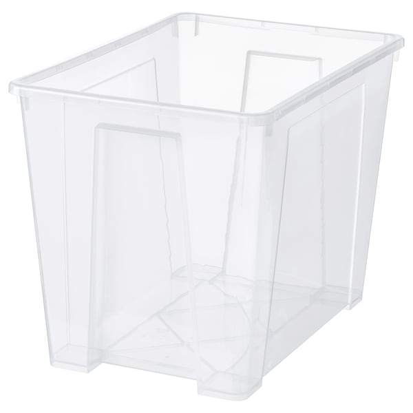 SAMLA Box, transparent 56x39x42 cm/65 l, 50180942
