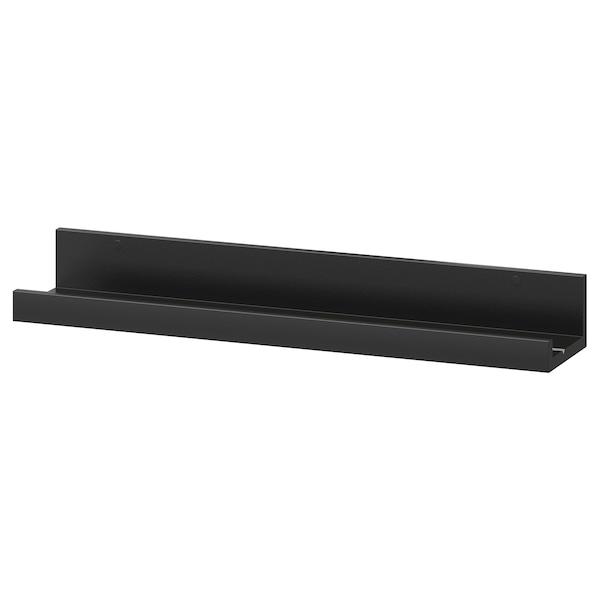 MOSSLANDA Picture ledge, black 55 cm, 50297466