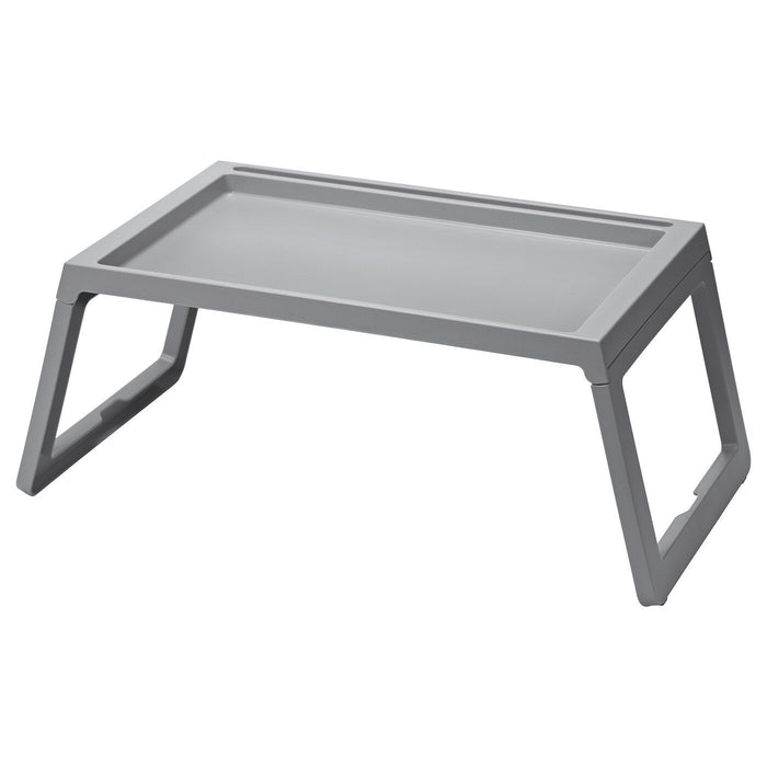 KLIPSK bed tray, grey, 50330550