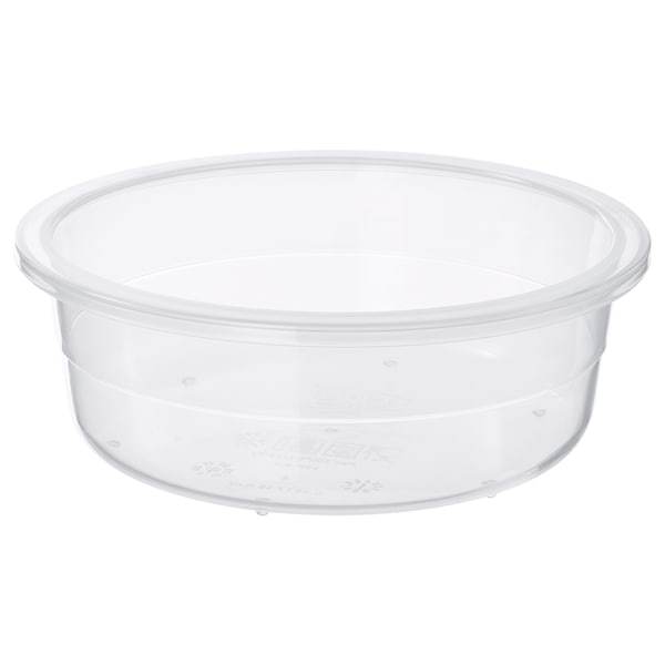 IKEA 365+ Food container, round/plastic 450 ml, 50359143