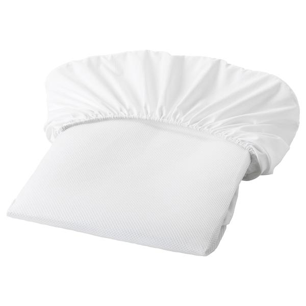 LENAST Mattress protector, white 60x120 cm, 50373101