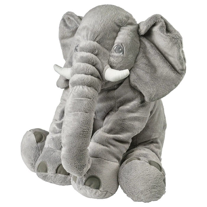 JATTESTOR Soft toy, elephant/grey, 50373592
