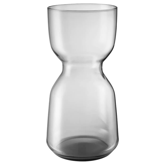 OMTANKSAM vase, light grey, 30 cm, 50423506