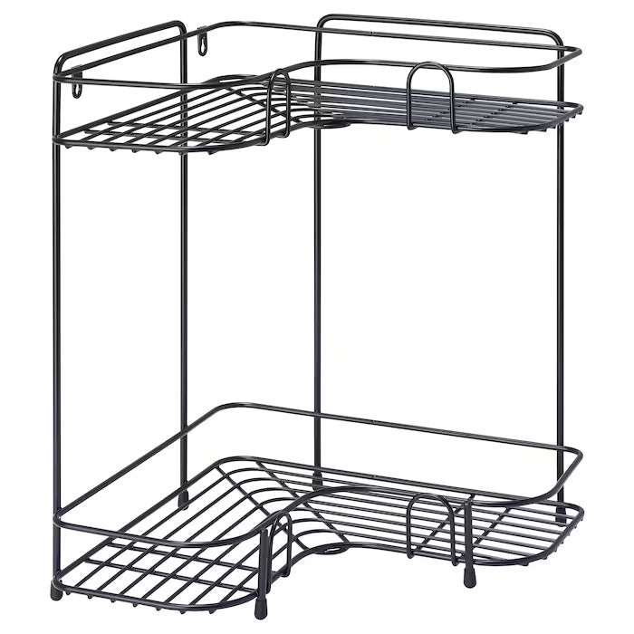 BUTORP Storage unit, black 27x27x36 cm, 50425379