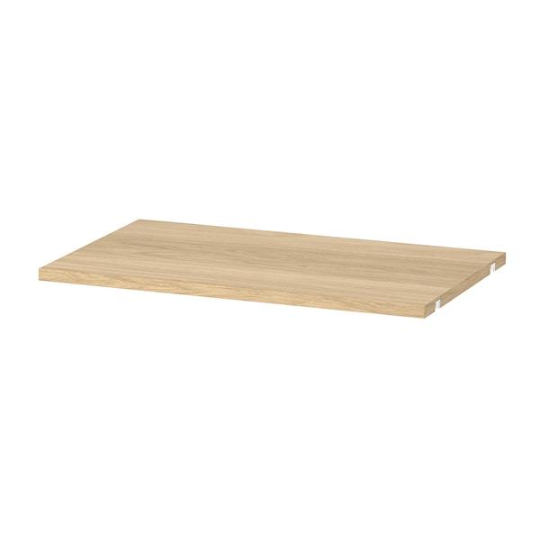 BOAXEL shelf, oak effect, 60x40 cm, 50453541