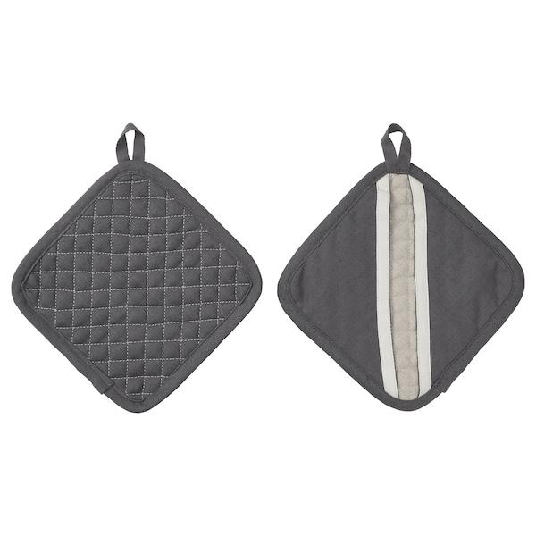 MARIATHERES Pot holder, grey/beige 19x19 cm, 50479602