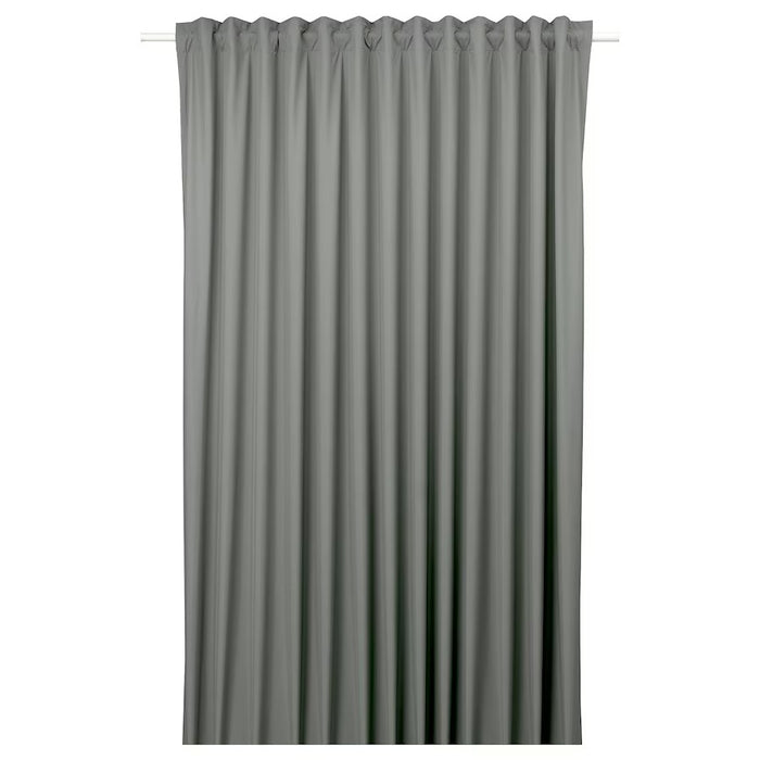 BENGTA block-out curtain, 1 length, light green, 210x250 cm, 50512994