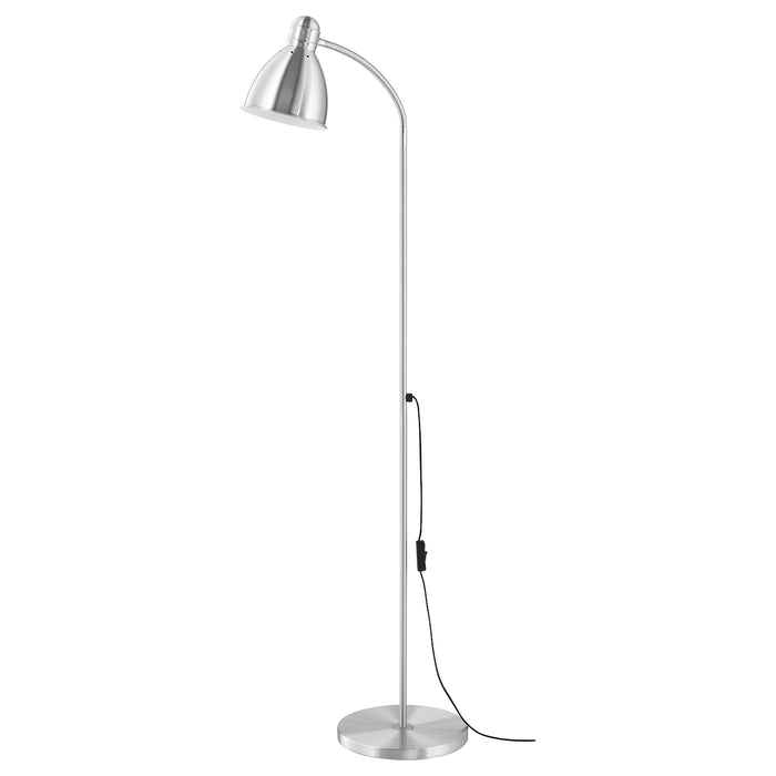 LERSTA Floor/reading lamp, aluminium, 60110901