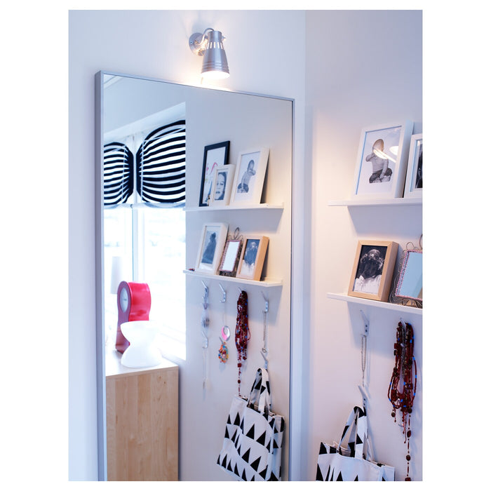 HOVET Mirror, aluminium, 78x196 cm, 60178892