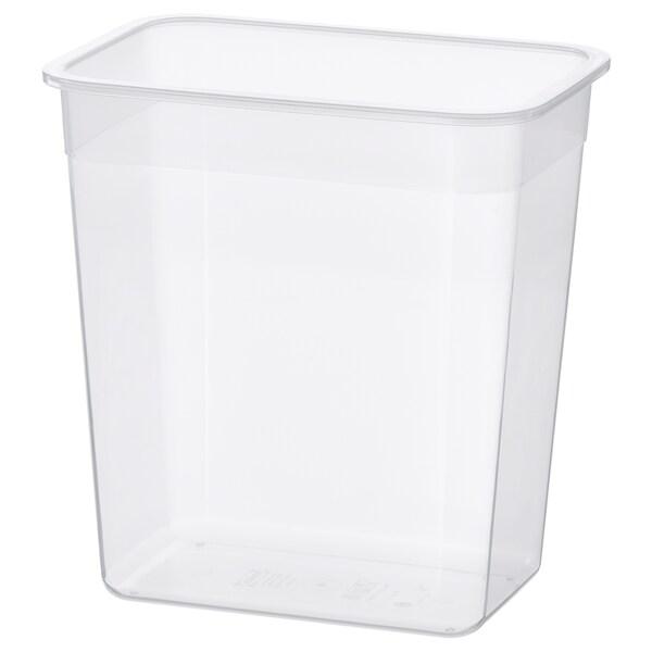 IKEA 365+ Food container, rectangular/plastic 4.2 l, 60393071