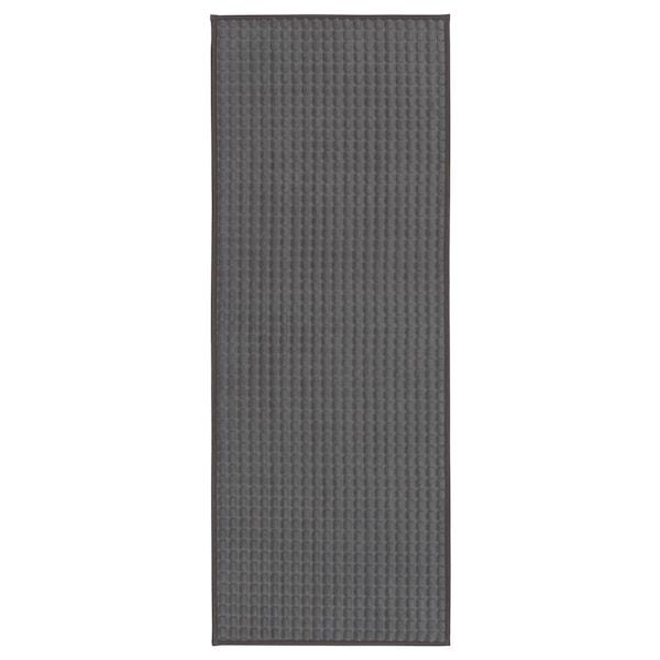 BRYNDUM kitchen mat 45x120 cm grey, 60406337