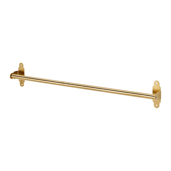 HULTARP Rail, polished/brass-colour 60 cm, 60448785