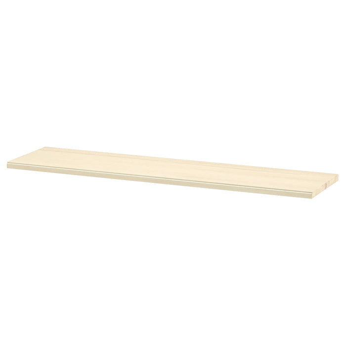 TRANHULT Shelf, aspen, 120x30 cm, 60454903