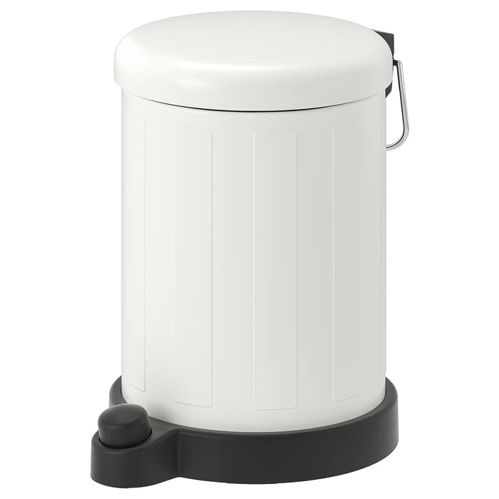 TOFTAN waste bin, white, 4 l, 60494027