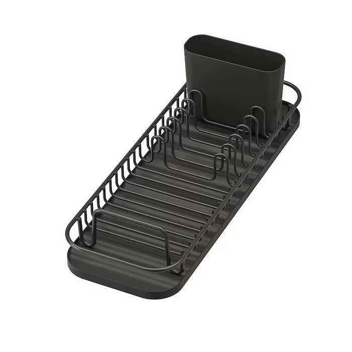 LILLHAVET multifunctional dish rack, anthracite, 60503475