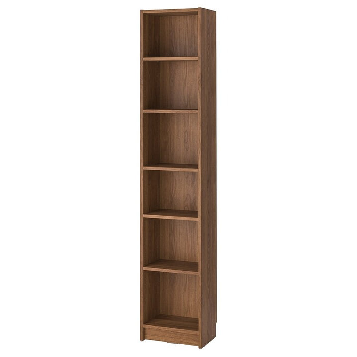 BILLY Bookcase, brown walnut effect, 40x28x202 cm, 60508642