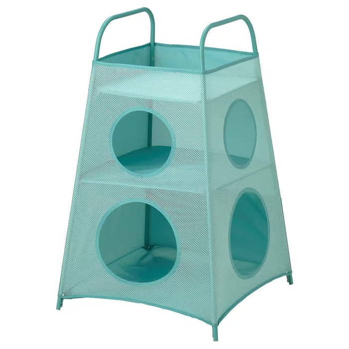 TIGERFINK Storage with compartments, turquoise, 60512470