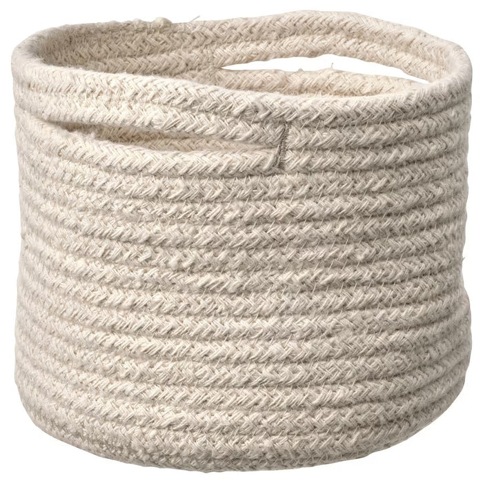TJABBIG basket, natural, 15x13 cm, 60532604