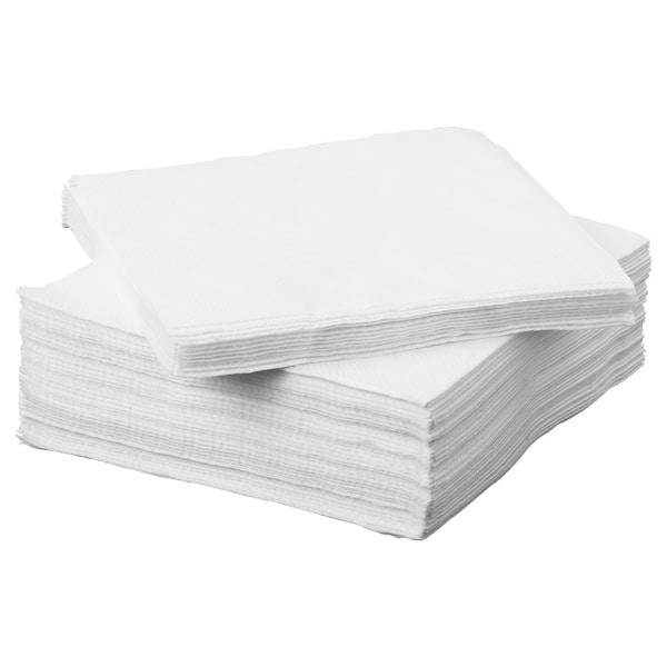 FANTASTISK paper napkin 24x24 cm white (50 pieces), 70174214