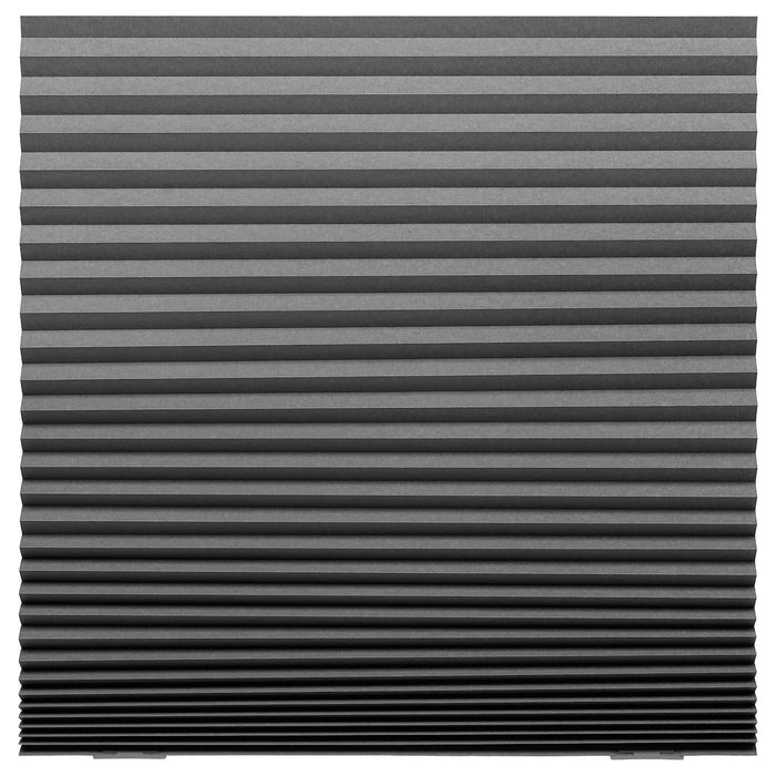 SCHOTTIS Block-out pleated blind, dark grey 100x190 cm, 70369508