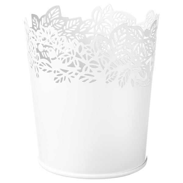 SAMVERKA Plant pot, white 9 cm, 70388738