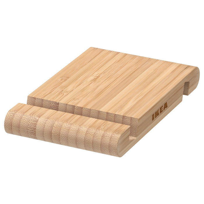 BERGENES Holder for mobile phone/tablet, bamboo, 70458000