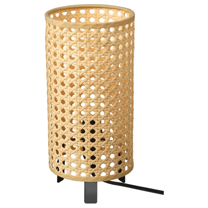 SAXHYTTAN table lamp, beige/black, 26 cm, 70504988
