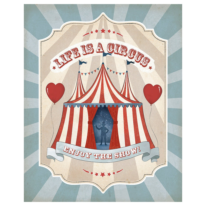 PJATTERYD Picture, welcome to the circus, 40x50 cm, 70518056