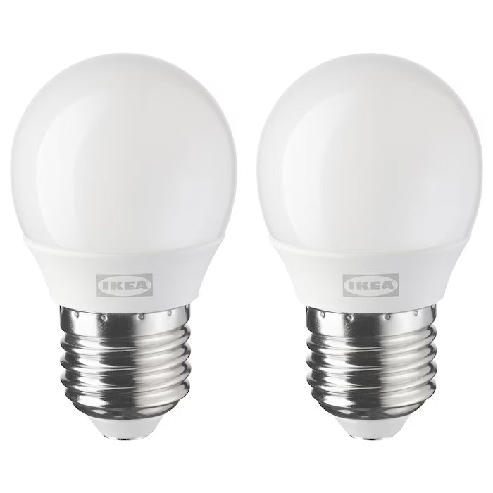 SOLHETTA LED bulb E27 250 lumen, globe opal white, 70518645