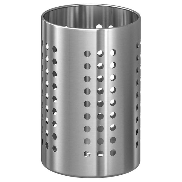 ORDNING Kitchen utensil rack, stainless steel 18 cm, 80179579
