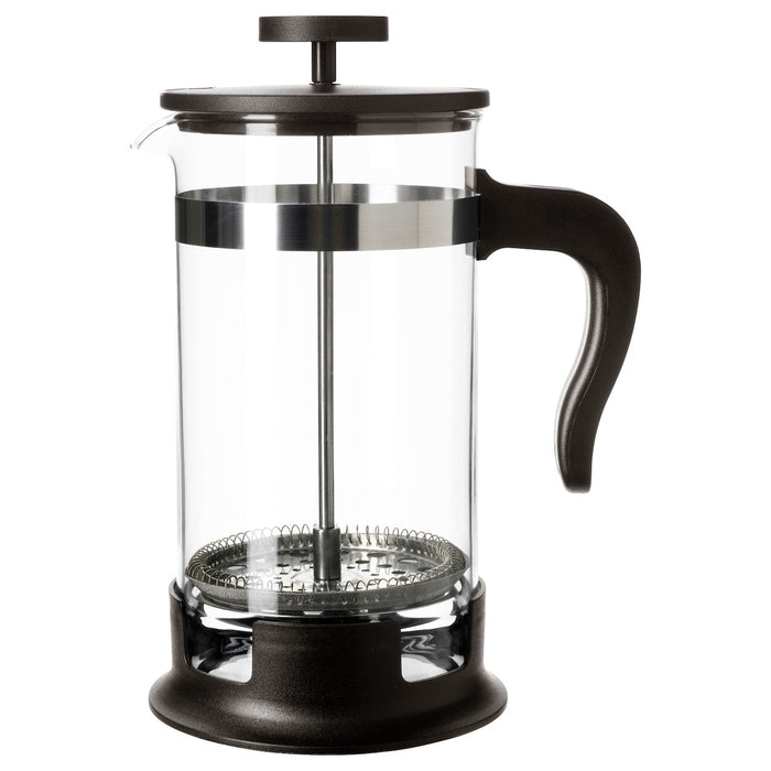 UPPHETTA Coffee/tea maker, glass/stainless steel 1 l, 80241388