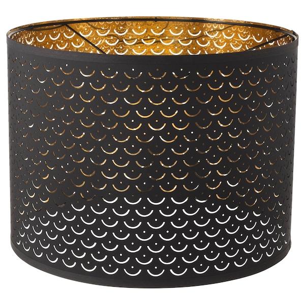 NYMO Lamp shade, black/brass-colour 44 cm, 80377211