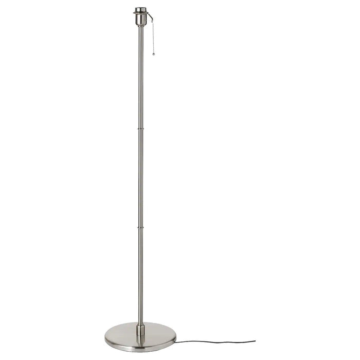 KRYSSMAST Floor lamp base, nickel-plated, 80405718