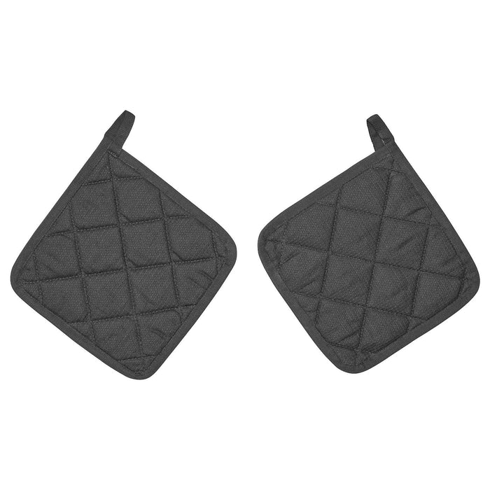 RINNIG pot holder, grey, 21x21 cm, 80476367