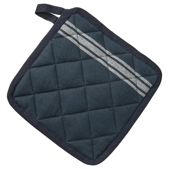 HILDEGUN pot holder, blue, 19x19 cm, 80484065