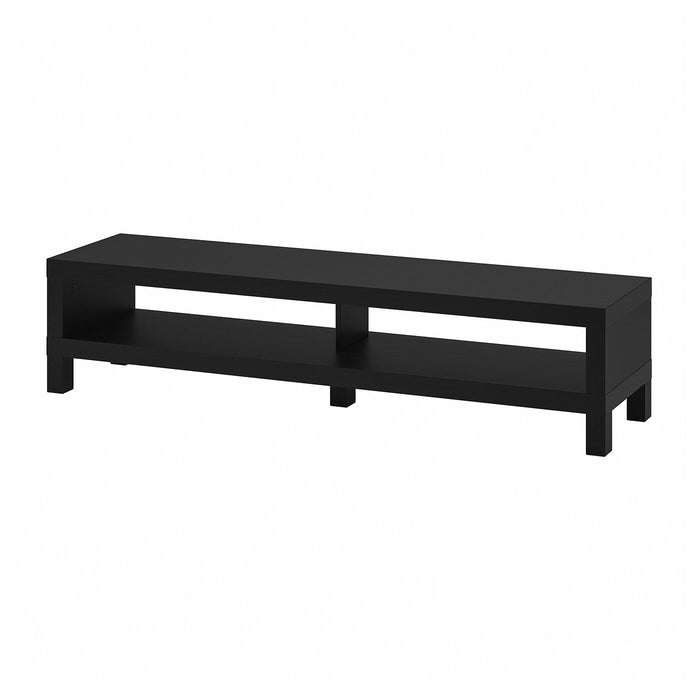 LACK TV bench, black-brown 160x35x36 cm, 80498915