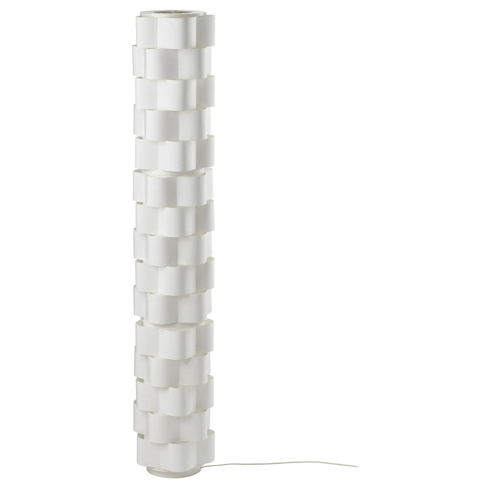 LAGTRYCK Floor lamp, white 138 cm, 80513204